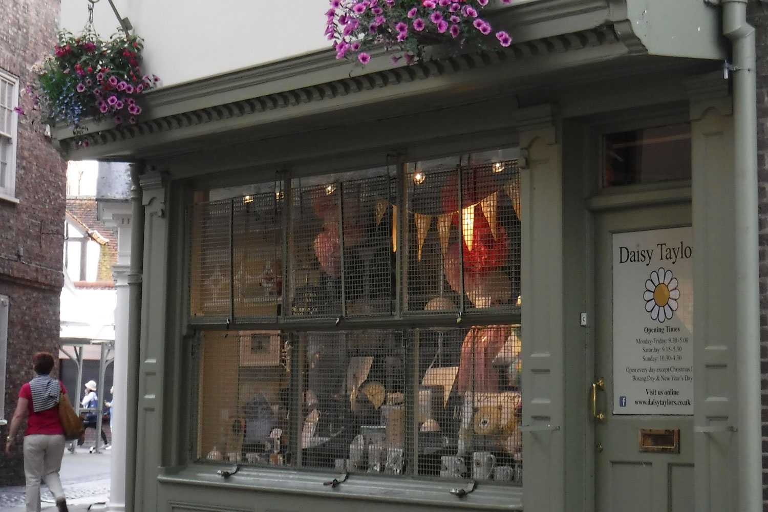 Daisy Taylor's gift shop off Kings Square in York City Centre