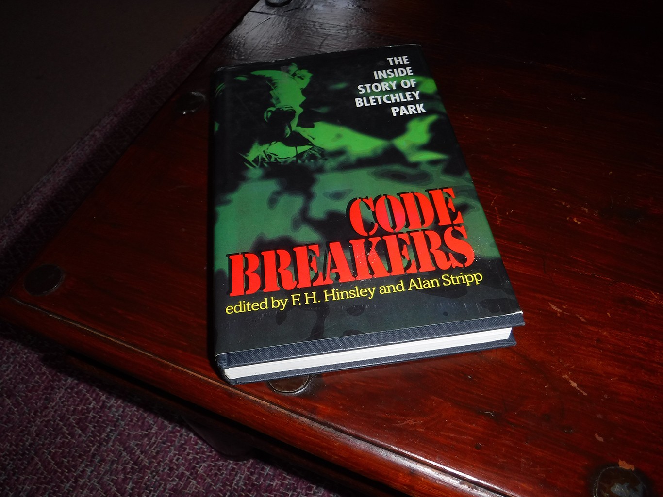Code Breakers the inside story of bletchley park book by F.H. Hinsley and Alan Stripp